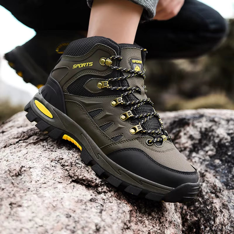 Chaussures de Randonnée Imperméables Outdoor Homme & Femme – Bottes de Montagne Résistantes à l'Usure pour Trekking, Chasse et Randonnée Printemps-Automne