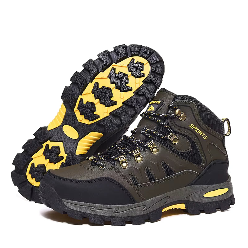 Chaussures de Randonnée Imperméables Outdoor Homme & Femme – Bottes de Montagne Résistantes à l'Usure pour Trekking, Chasse et Randonnée Printemps-Automne